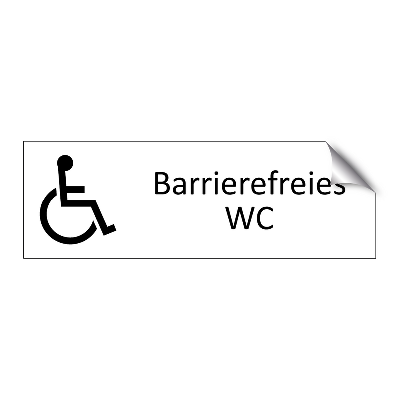 Barrierefreies WC