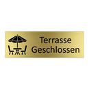 Terrasse Geschlossen