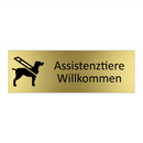 Assistenztiere Willkommen