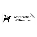 Assistenztiere Willkommen
