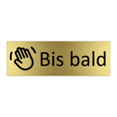 Bis bald