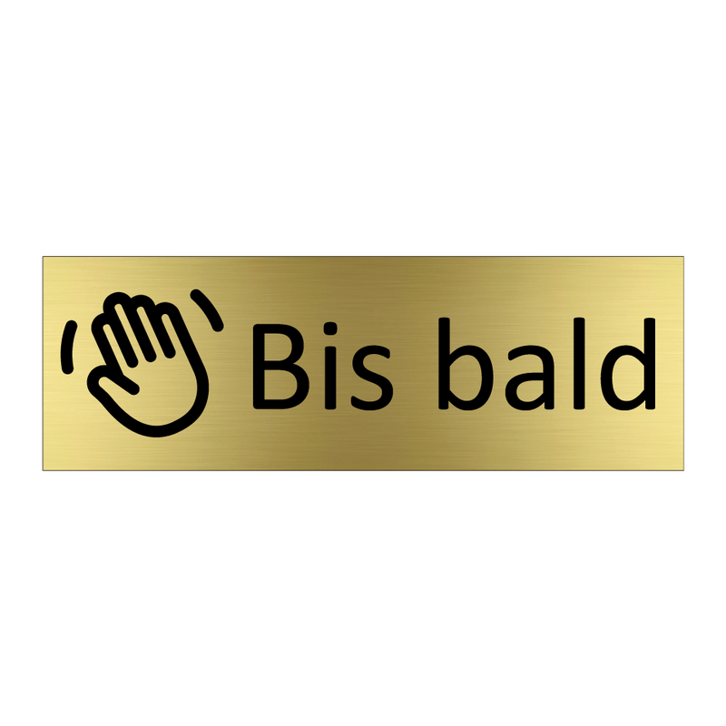 Bis bald