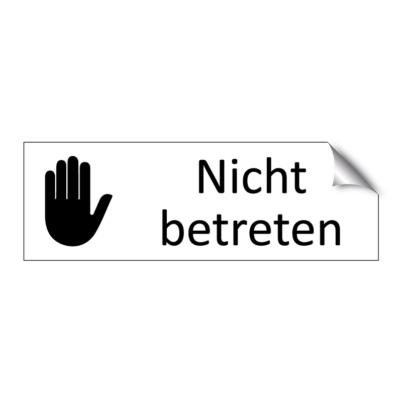 Nicht betreten