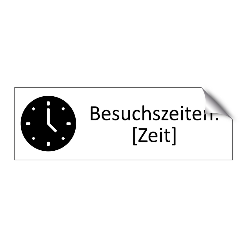 Besuchszeiten: [Zeit]