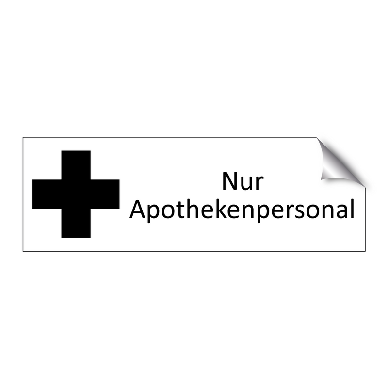 Nur Apothekenpersonal