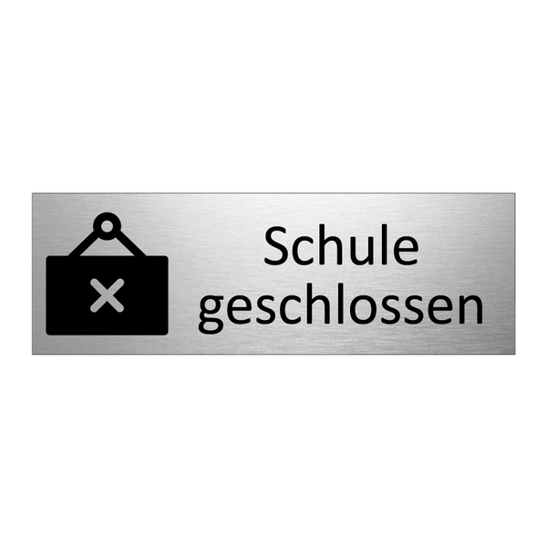 Schule geschlossen