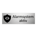 Alarmsystem aktiv