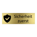 Sicherheit zuerst