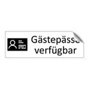 Gästepässe verfügbar