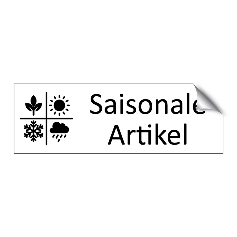 Saisonale Artikel
