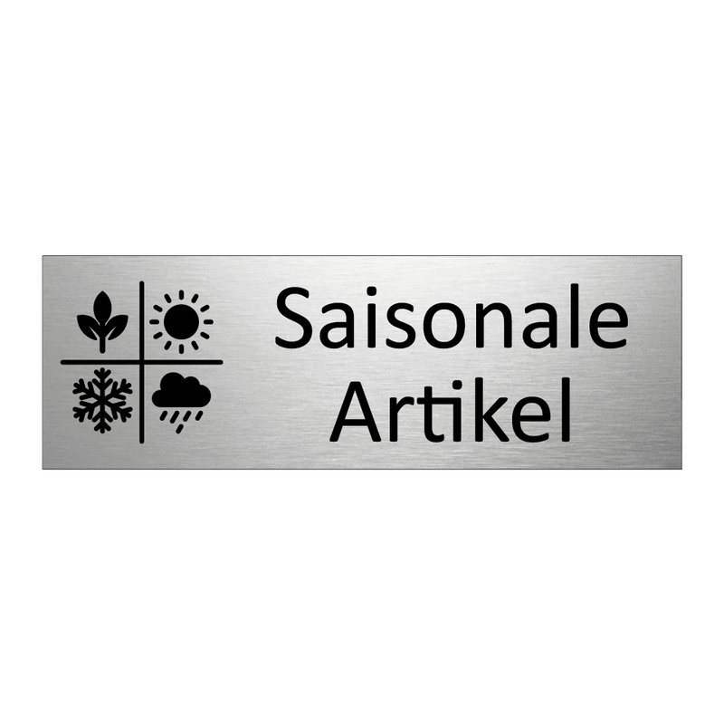 Saisonale Artikel