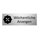 Wöchentliche Anzeigen