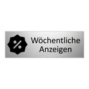 Wöchentliche Anzeigen
