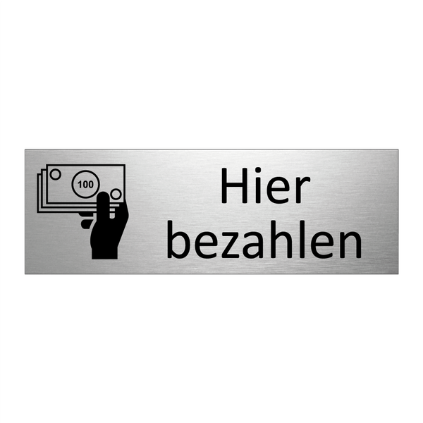 Hier bezahlen