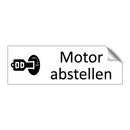Motor abstellen