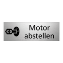 Motor abstellen