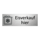 Eisverkauf hier