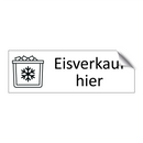 Eisverkauf hier
