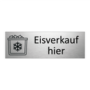 Eisverkauf hier