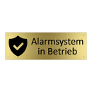 Alarmsystem in Betrieb
