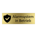 Alarmsystem in Betrieb