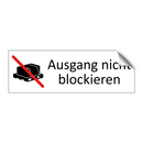 Ausgang nicht blockieren
