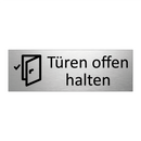 Türen offen halten