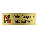 Kein Bargeld akzeptiert