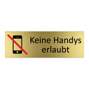 Keine Handys erlaubt