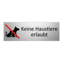 Keine Haustiere erlaubt