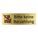 Bitte keine Barzahlung