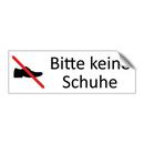 Bitte keine Schuhe