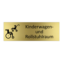 Kinderwagen- und Rollstuhlraum