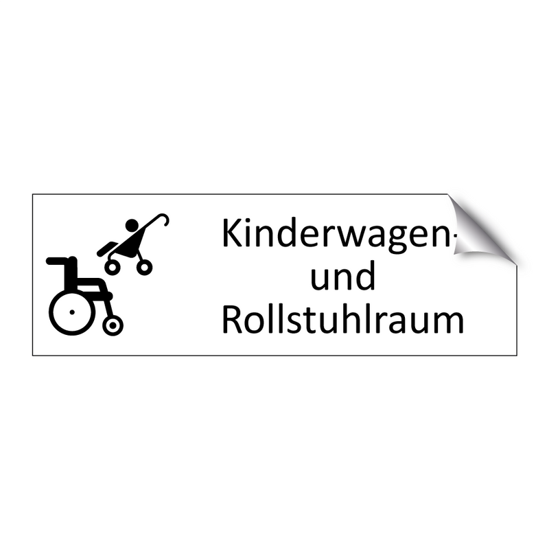 Kinderwagen- und Rollstuhlraum