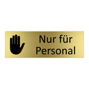 Nur für Personal