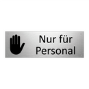 Nur für Personal
