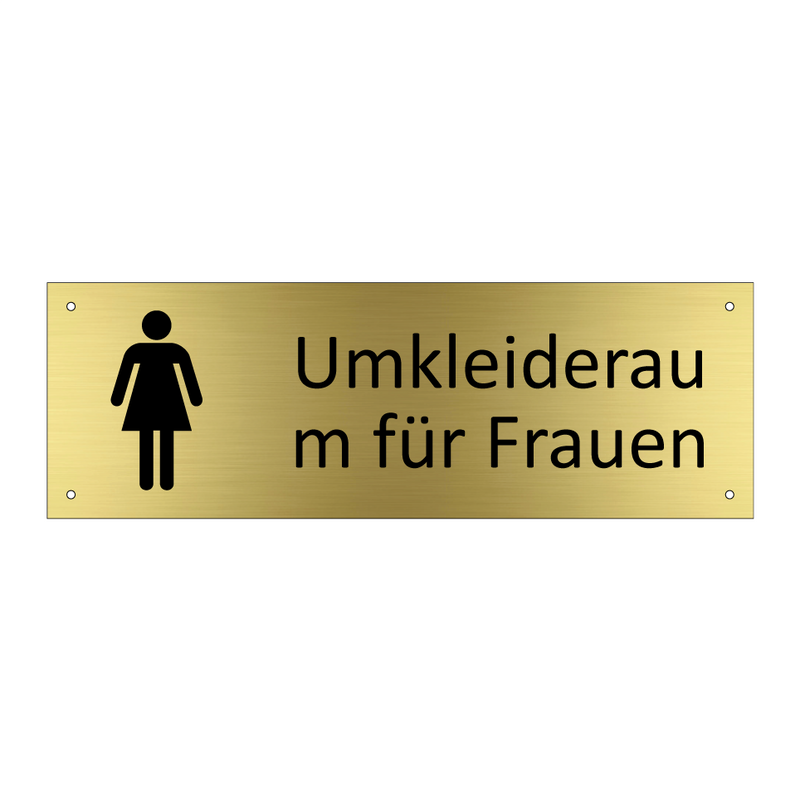 Umkleideraum für Frauen