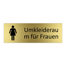 Umkleideraum für Frauen