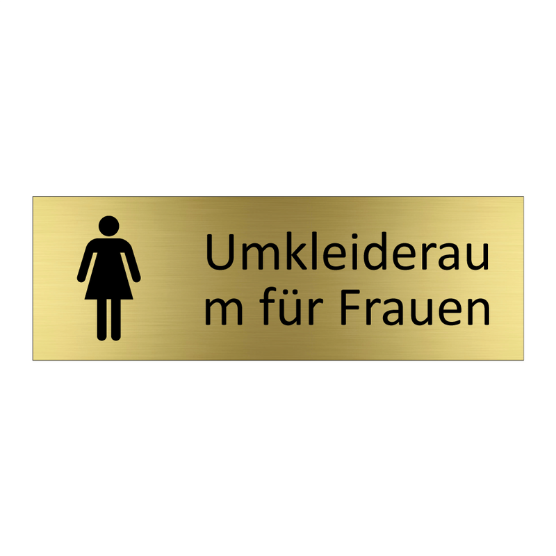 Umkleideraum für Frauen