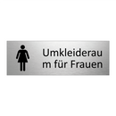 Umkleideraum für Frauen