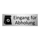 Eingang für Abholung
