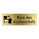 Büro des Küchenchefs