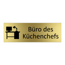 Büro des Küchenchefs