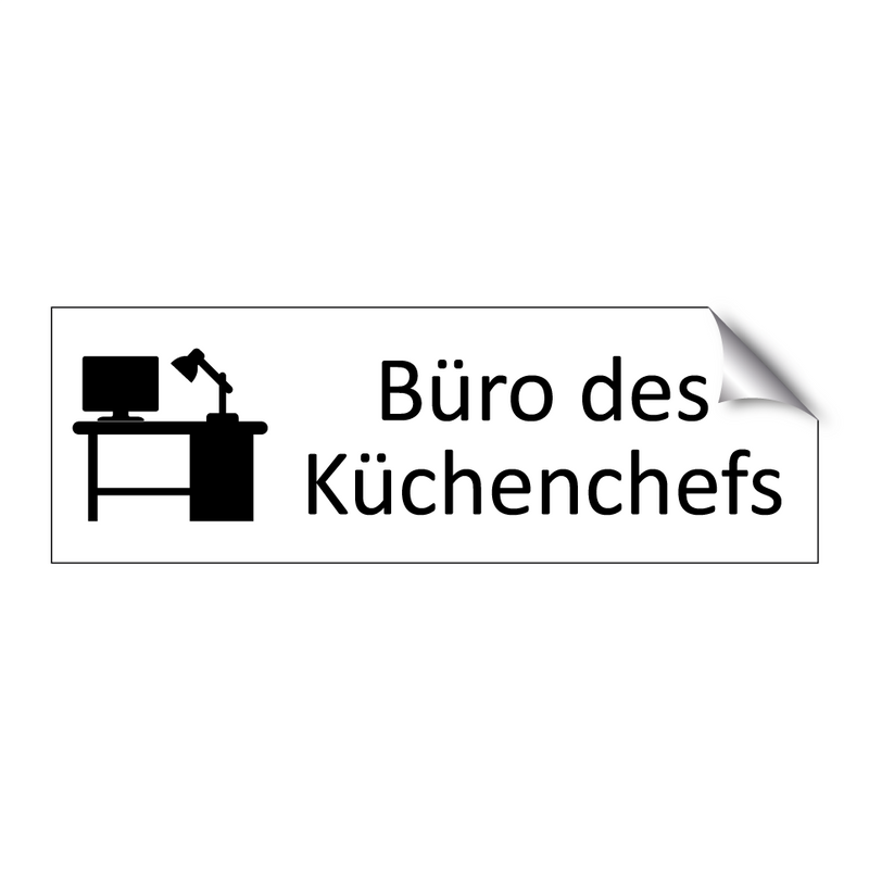 Büro des Küchenchefs