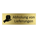 Abholung von Lieferungen