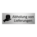 Abholung von Lieferungen