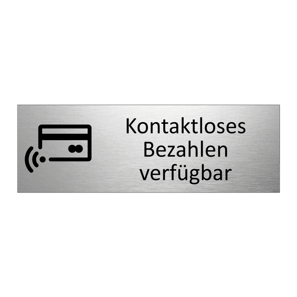 Kontaktloses Bezahlen verfügbar
