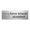 Keine Schecks akzeptiert