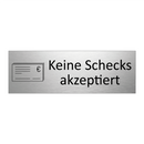 Keine Schecks akzeptiert