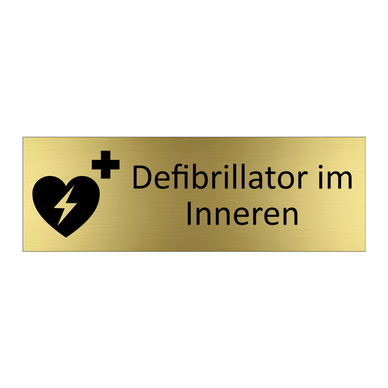 Defibrillator im Inneren